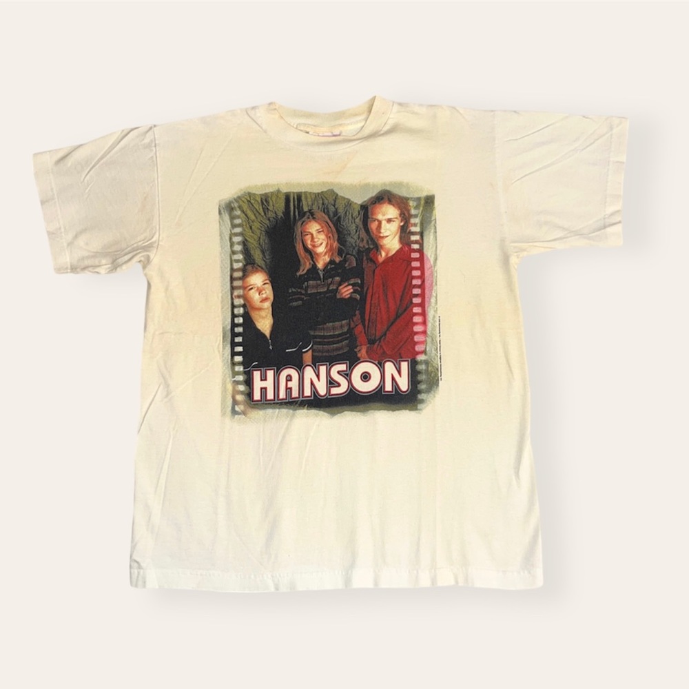 Rare Vintage 1998 Hanson Band Tee